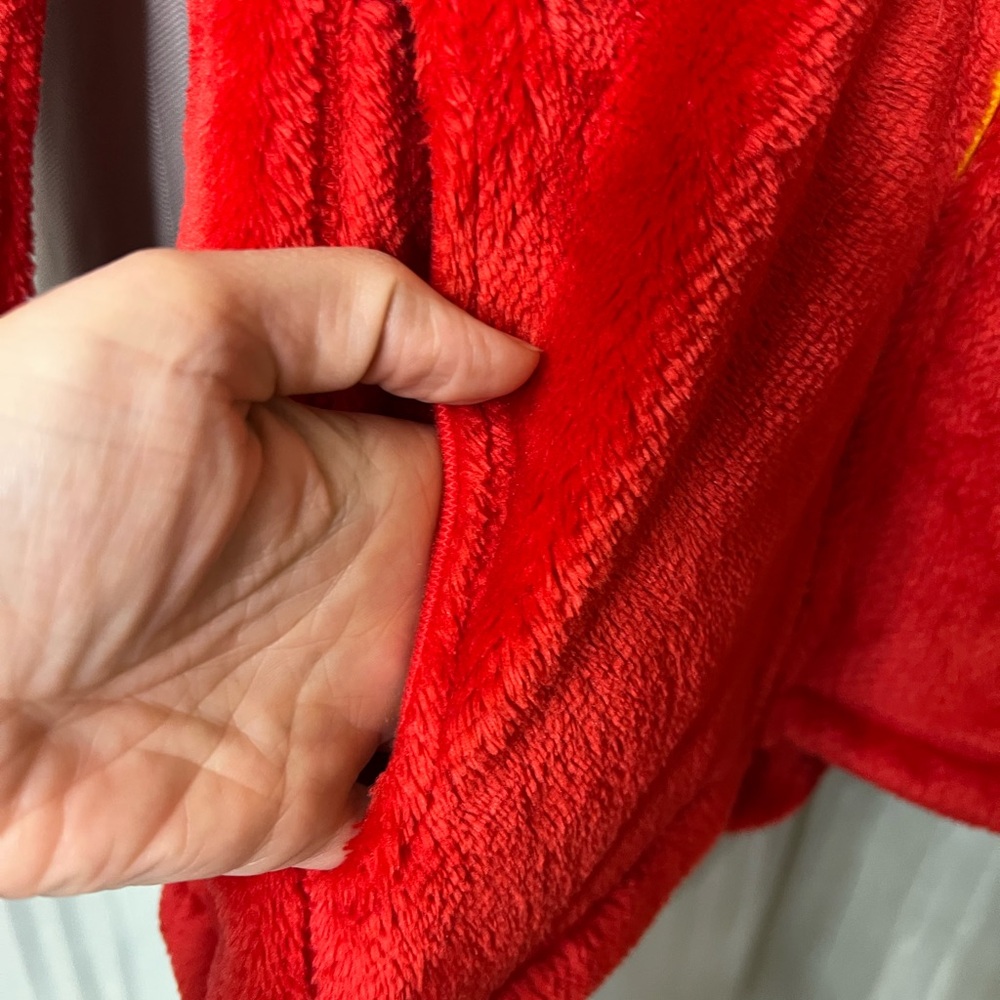 NFL Team Apparel Kansas City Chiefs Plush Red Full-Zip Jacket for Women size M - Picture 3 of 6